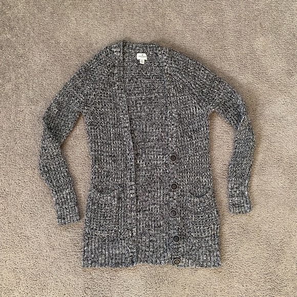 American Eagle Outfitters Sweaters - American Eagle Black & White Cardigan
